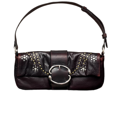 Liv Studded Bling Baguette [Brandy)