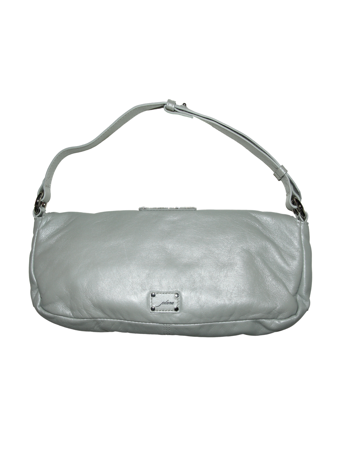 Liv Gunmetal Beaded Baguette [Platinum]