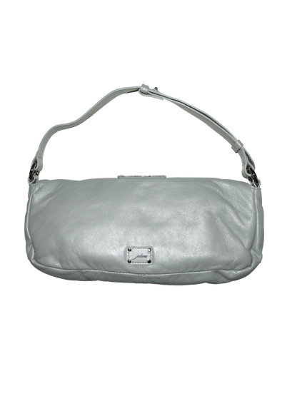 Liv Gunmetal Beaded Baguette [Platinum]