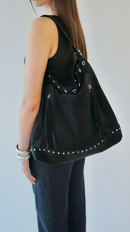 Tina Suede Hobo