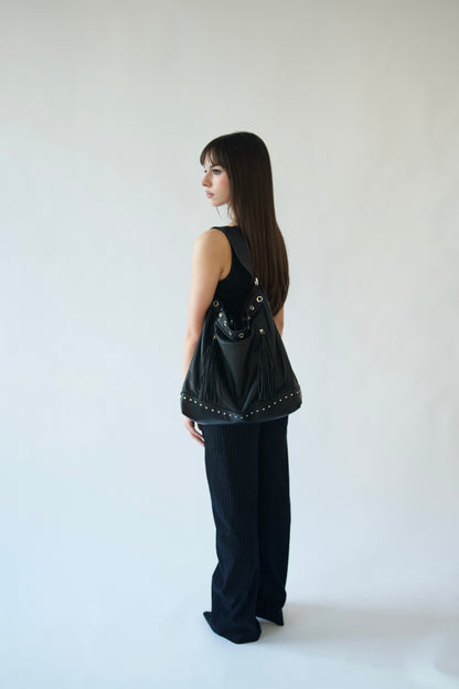 Tina Leather Hobo