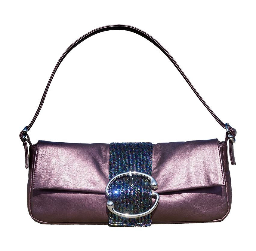 Liv [Electric Plum Beaded]