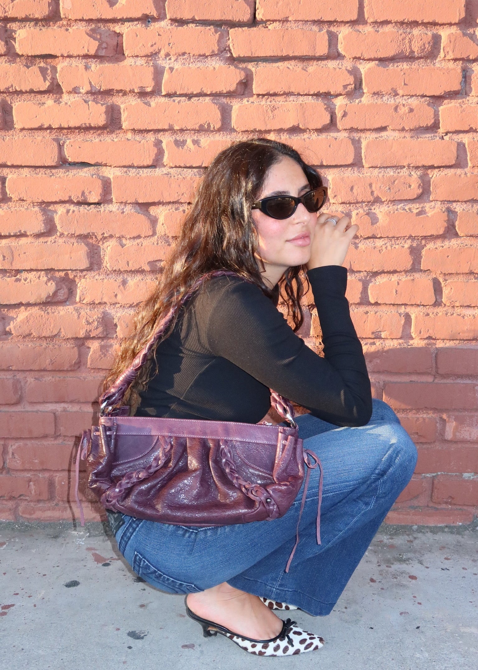 J Bag [Midnight Plum] – Jolana NYC