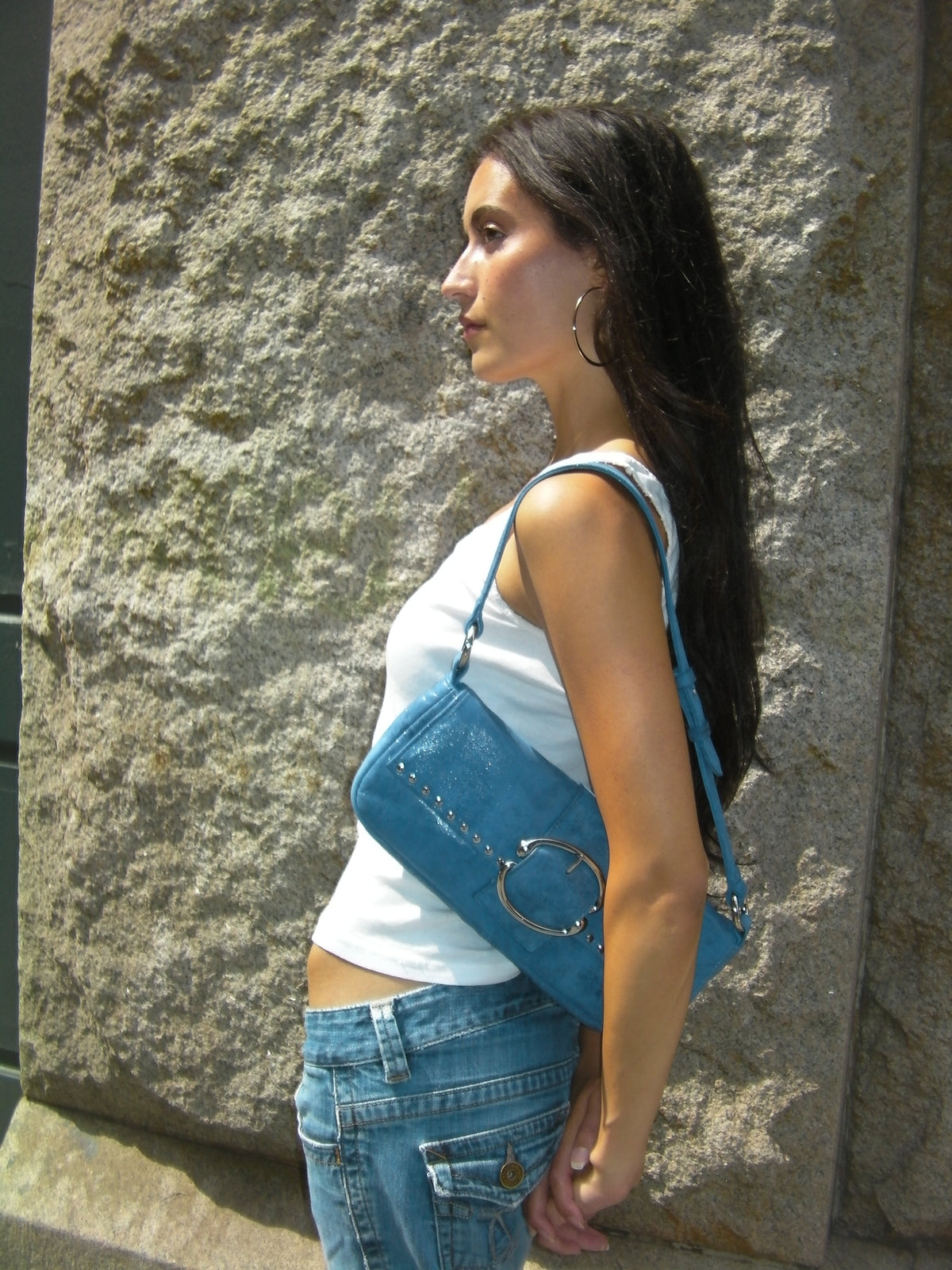 Liv Studded Baguette [Blue Crush]