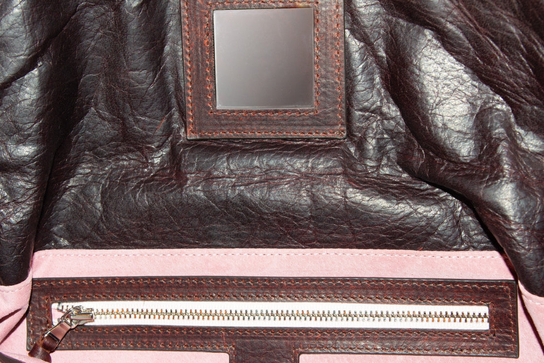 Liv Studded Bling Baguette [Brandy)