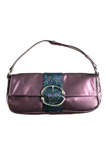 Liv Beaded Baguette [Electric Plum]