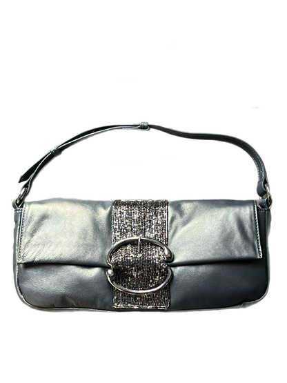 Liv Beaded Baguette [Steel]