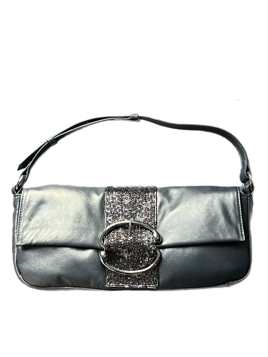 Liv Beaded Baguette [Steel]