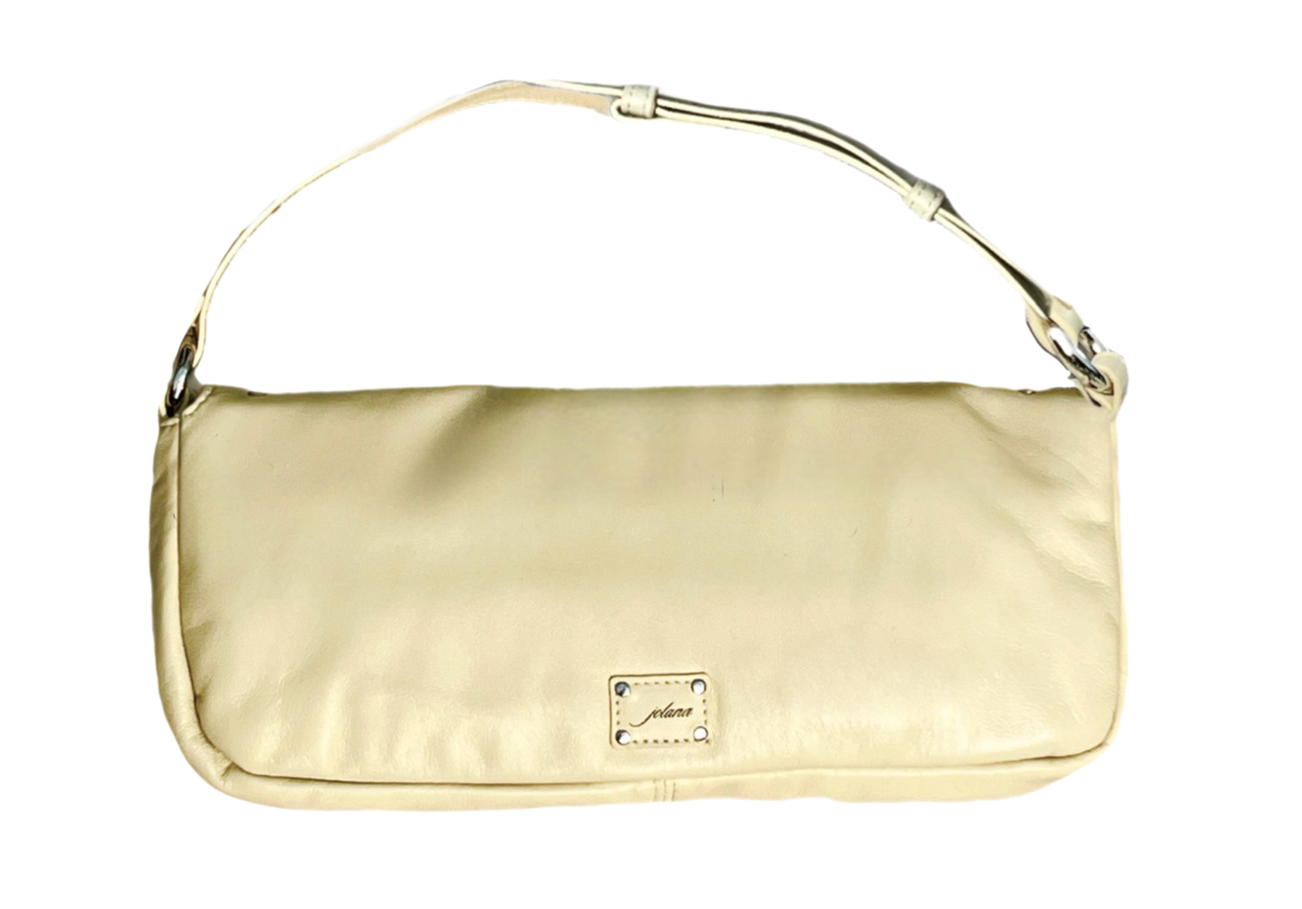 Liv Studded Bling Baguette [Buttercream]