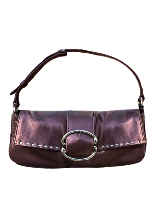 Liv Studded Baguette [Electric Plum]